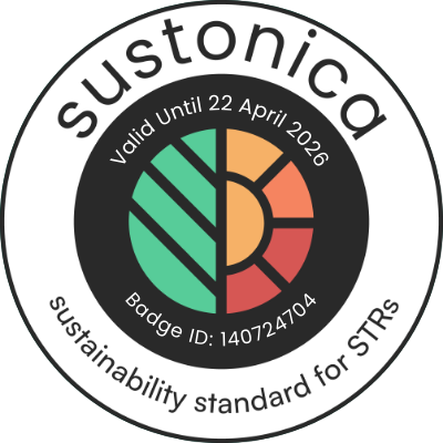 Sustonica Sustainability Certification for Cutlar's Lodge