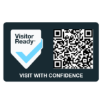 Visitor Ready accreditation logo for Cutlar's Lodge. Customers can visit with confidence.