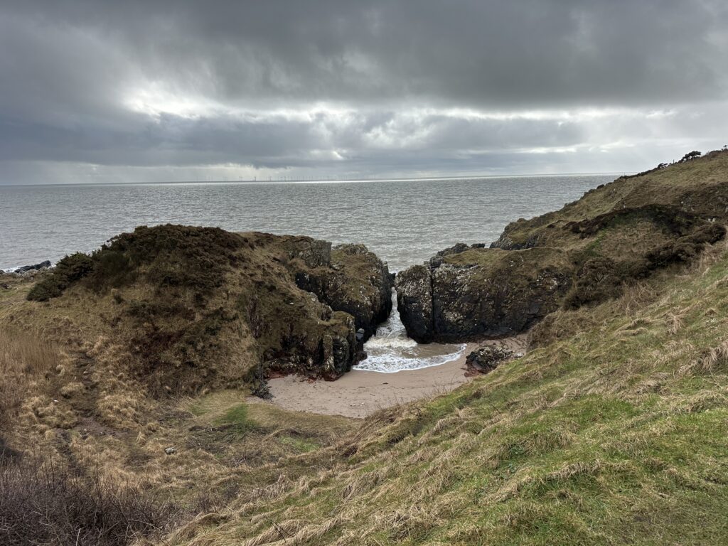 Discover this hidden cove on the Colvend Coastal path