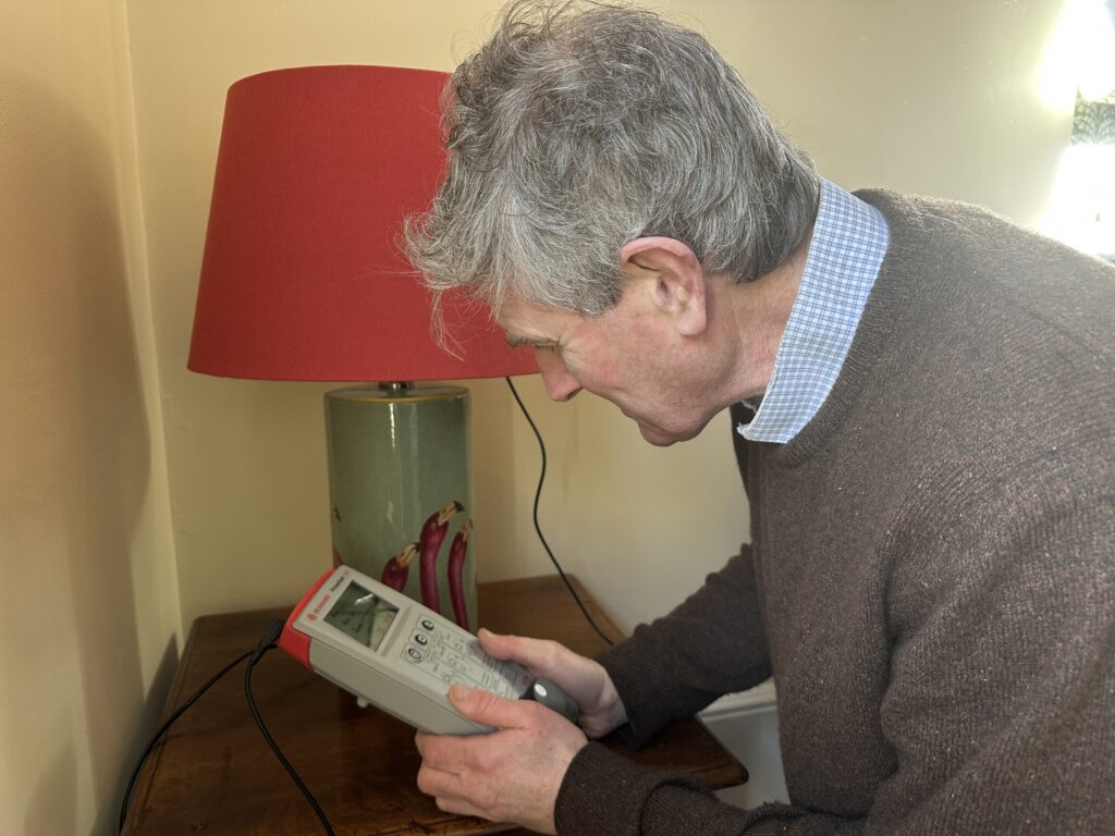 PAT testing all electrical equipment is done annually